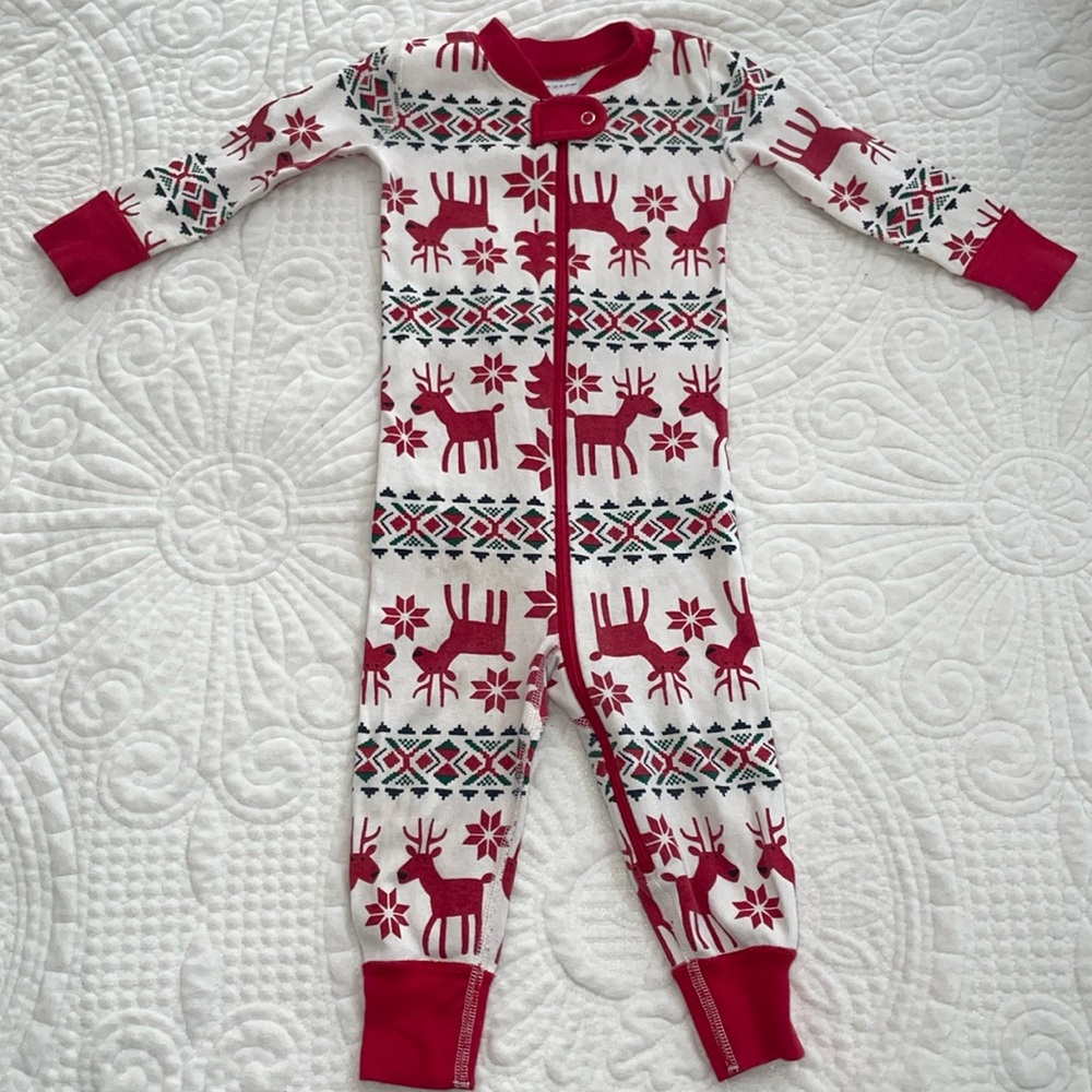 Hanna Andersson Dear Deer Zip Sleeper
